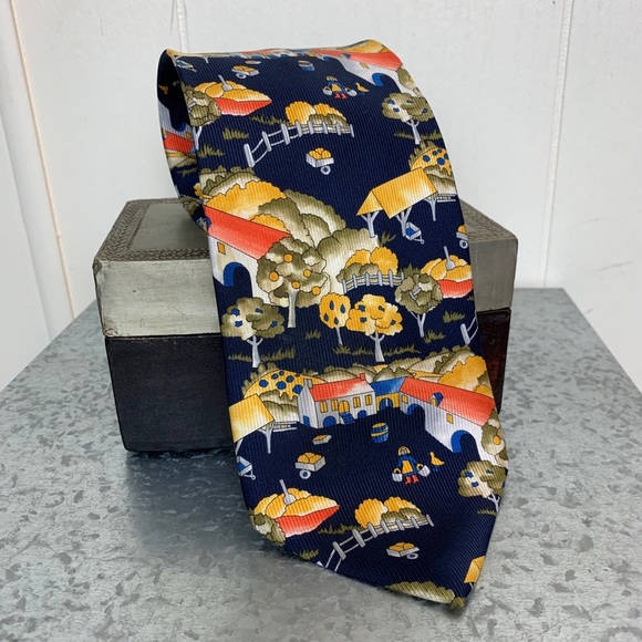 Il David by Florence 100% Italian silk tie - Picture 3 of 4